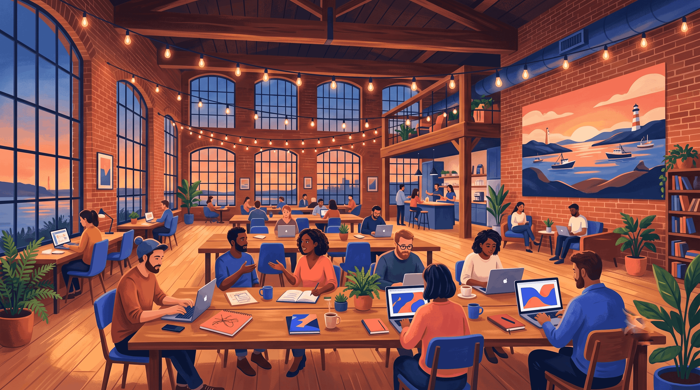 Inside The Foundry coworking space